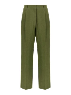 BLAZÉ MILANO: casual trousers - Mid-Day Sun Fox Pants