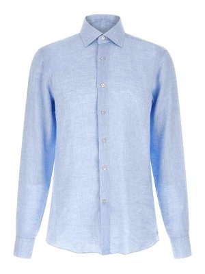 BORRIELLO NAPOLI: shirts - Linen Shirt