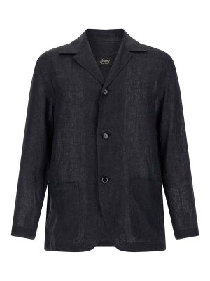 BRIONI: Blazer - Blazer - Azul