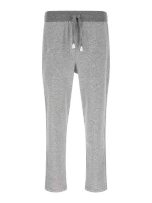 BRIONI: tracksuit bottoms - Piqu Cotton Joggers