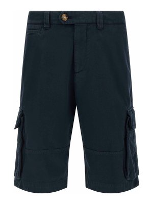 BRUNELLO CUCINELLI: Shorts - Short - Bleu