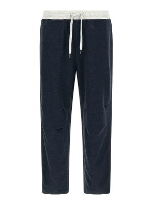 BRUNELLO CUCINELLI: tracksuit bottoms - Linen Cotton Joggers