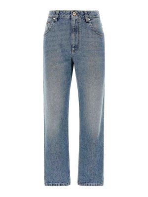 BRUNELLO CUCINELLI: straight leg jeans - The Straight Leg Jeans