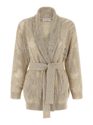 BRUNELLO CUCINELLI: Cárdigans - Cárdigan - Beis