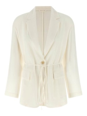 BRUNELLO CUCINELLI: blazers - Silk Blazer