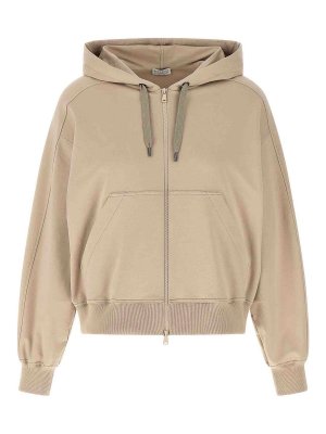 BRUNELLO CUCINELLI: スウェット＆セーター - スウェットシャツ/セーター - ベージュ