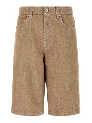 BRUNELLO CUCINELLI: Shorts - Short - Beige