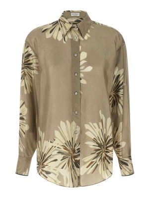 BRUNELLO CUCINELLI: Camisas - Camisa - Verde