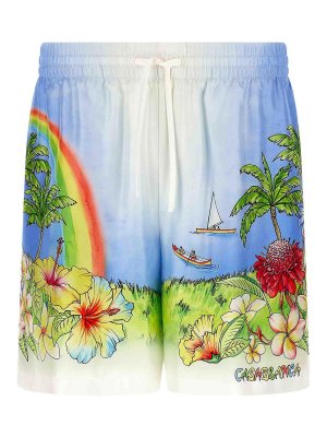 CASABLANCA: Trousers Shorts - Bermuda Shorts