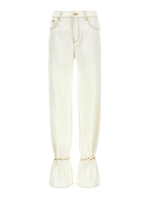 DARKPARK: Jeans Rectos - Vaqueros Rectos - Blanco