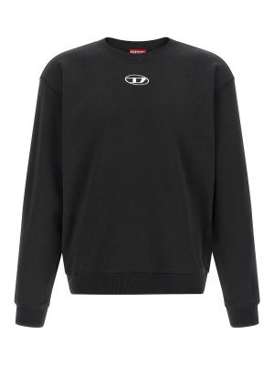 DIESEL: Sweatshirts & Sweaters - S-Norm-Iod Sweatshirt