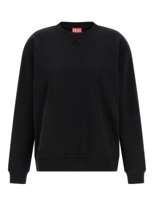 DIESEL: Sudaderas y suéteres - Sudadera - Negro
