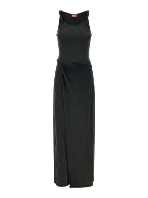 DIESEL: Vestidos media pierna - Vestido Midi - Negro