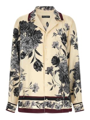 DOLCE & GABBANA: shirts - Bouquet Fiori Shirt