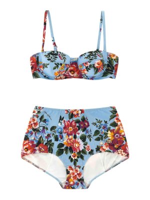 DOLCE & GABBANA: Bikini - Bikini - Hellblau