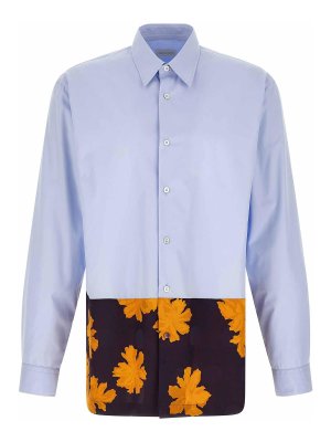DRIES VAN NOTEN: Hemden - Hemd - Hellblau