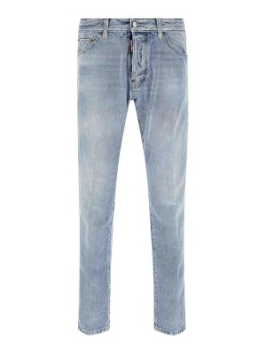 DSQUARED2: ストレートジーンズ - ストレートジーンズ - ライトブルー