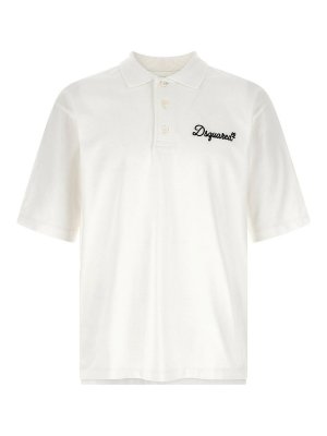 DSQUARED2: Polos  - Polo - Blanc
