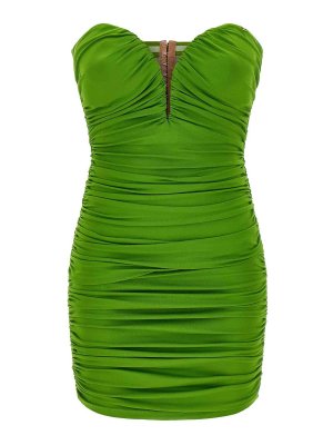 ELISABETTA FRANCHI: abiti al ginocchio - Vestito  con scollo a forma di cuore