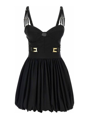 ELISABETTA FRANCHI: knee length dresses - Corset Dress