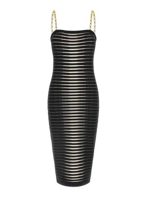 ELISABETTA FRANCHI: ニーレングスドレス - 膝丈ドレス - 白