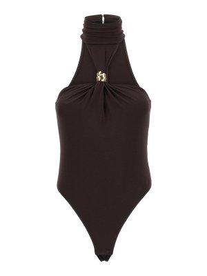 ELISABETTA FRANCHI: Tops & Tank tops - Jewel Detail Bodysuit