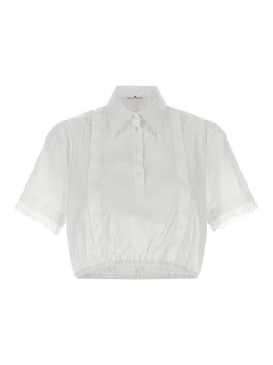 ERMANNO SCERVINO: shirts - Lace Insert Shirt