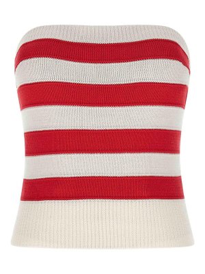 ERMANNO SCERVINO: トップス＆タンクトップ - トップ/タンクトップ - 赤