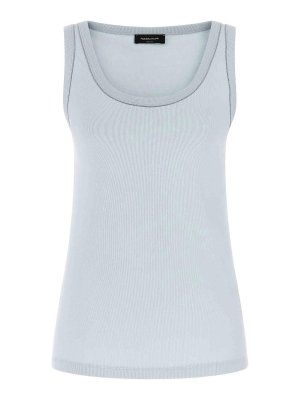 FABIANA FILIPPI: トップス＆タンクトップ - トップ/タンクトップ - ライトブルー
