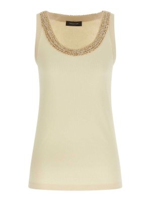 FABIANA FILIPPI: Tops und Tank Tops - Top - Beige