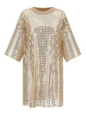 FABIANA FILIPPI: abiti al ginocchio - Vestito  con paillettes