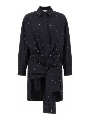 GIUSEPPE DI MORABITO: Robe longueur genou - Robe Au Genou - Noir