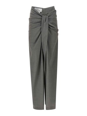 GIUSEPPE DI MORABITO: カジュアルトラウザー - カジュアルパンツ - グレー