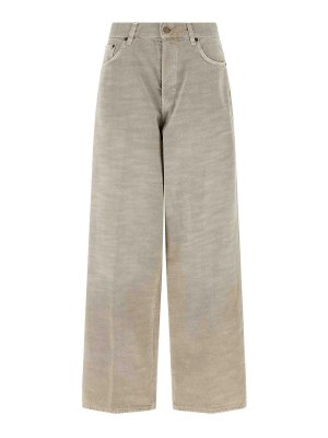 HAIKURE: ストレートジーンズ - ストレートジーンズ - グレー