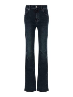 HAIKURE: ストレートジーンズ - ストレートジーンズ - 黒