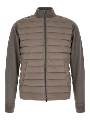 HERNO: cardigans - Padded Cardigan