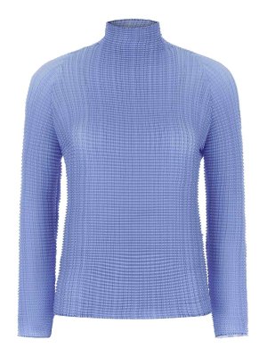 ISSEY MIYAKE: blouses - Wooly Pleats-66 Blouse
