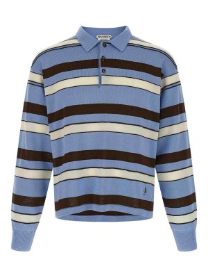 J.W. ANDERSON: Polos  - Polo - Bleu Clair