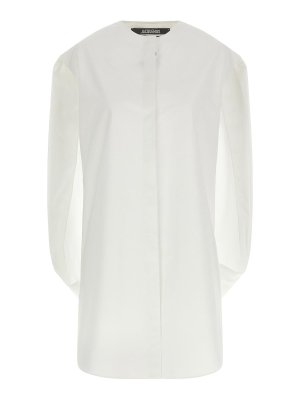 JACQUEMUS: ニーレングスドレス - 膝丈ドレス - 白