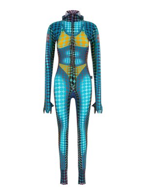 JEAN PAUL GAULTIER: jumpsuits - Re-Edition -  Print Jumpsuit