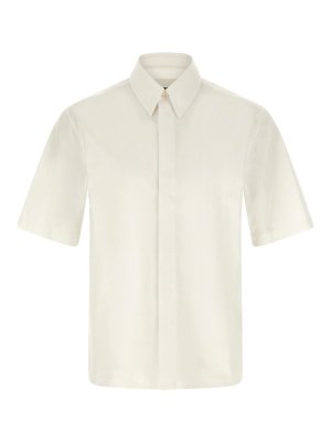 JIL SANDER: shirts - Logo Embroidery Shirt