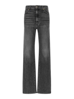 KHAITE: Jeans Rectos - Vaqueros Rectos - Gris