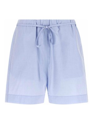 LOULOU STUDIO: Shorts - Shorts - Azul Claro