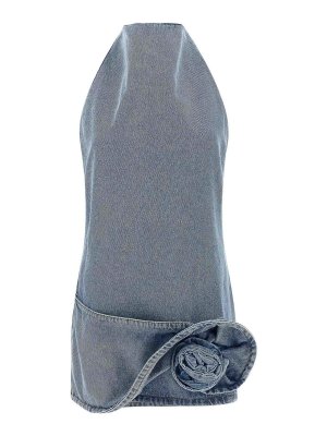 MAGDA BUTRYM: knee length dresses - Denim 10 Dress Dress