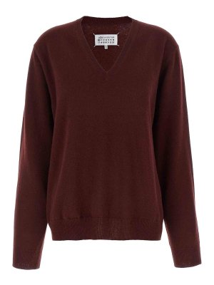 Maison Margiela: crew necks - Four Stitches Sweater