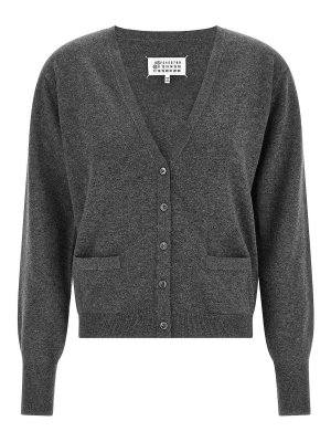 Maison Margiela: cardigans - Four Stitches Cardigan