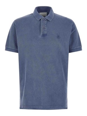 ISABEL MARANT: ポロシャツ - ポロシャツ - ブルー