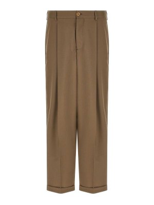 Marni: casual trousers - Cool Wool Pants