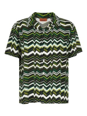 MISSONI: Chemises - Chemise - Vert