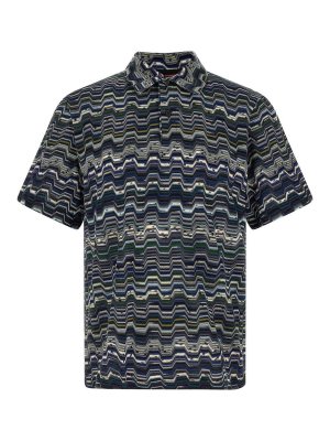 MISSONI: polo - Polo a zigzag